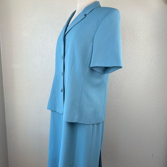 Karen Scott Matching Two Piece Blazer and Dress Size 14 EUC - Picture 3 of 10